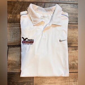 Nike White Polo Shirt